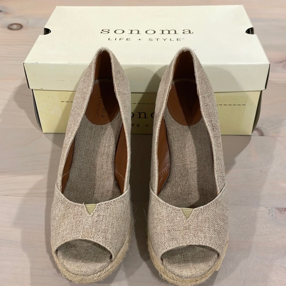 Sonoma Wedge Open Toe Shoes